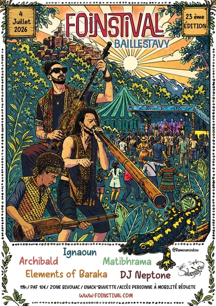 affiche Foinstival 2026